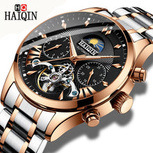 Load image into Gallery viewer, HAIQIN luxury Automatic Mechanical Men Watch classic Business Watch men Tourbillon Waterproof Male Wristwatch Relogio Masculino