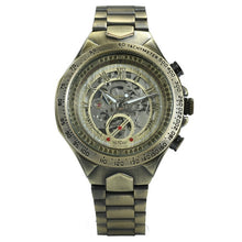 Load image into Gallery viewer, 2019 WINNER Men Gold Watches Automatic Mechanical Watch Male Skeleton Wristwatch Stainless Steel Band Luxury Brand Sports Design