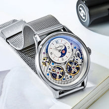 Load image into Gallery viewer, Bestdon Double Tourbillon Watch Men Automatic Mechanical Watches Skeleton Waterproof Switzerland Watch Man Top Luxury Brand 7164