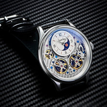 Load image into Gallery viewer, Bestdon Double Tourbillon Watch Men Automatic Mechanical Watches Skeleton Waterproof Switzerland Watch Man Top Luxury Brand 7164