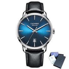 Load image into Gallery viewer, CADISEN watch men top brand luxury automatic watch mechanical watches leather waterproof relogio masculino relojes hombre 2019