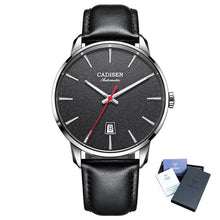Load image into Gallery viewer, CADISEN watch men top brand luxury automatic watch mechanical watches leather waterproof relogio masculino relojes hombre 2019