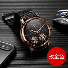 Load image into Gallery viewer, Bestdon Double Tourbillon Men's Watch Fashion Automatic Mechanical Watches Moon Phase Stainless Steel Switzerland Luxury Brand