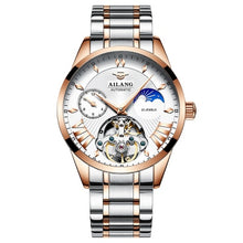 Load image into Gallery viewer, AILANG Quality Tourbillon Men's Watch Men Moon Phase Automatic Swiss Diesel Watches Mechanical Transparent Steampunk Clock