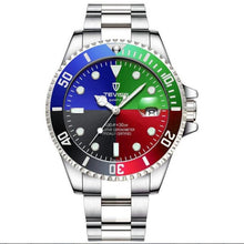 Load image into Gallery viewer, Fashion Brand TEVISE Green Water Ghost Men Stailness steel Automatic Mechanical/Quartz Watch Men Luminous Business Wristwatches