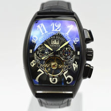 Load image into Gallery viewer, CASENO Tourbillon Automatic Mechanical Chronograph Men Leather Watchd Skeleton Mens Watches Brand Luxury Sport Business Clocks