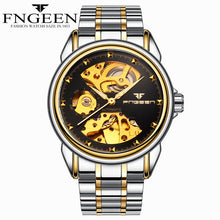 Load image into Gallery viewer, 2019 New Luxury Brand Business Men Mechanical Watches Black Man Watch 5Bar Waterproof Full Steel Mens Watches Montre Homme