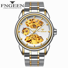 Load image into Gallery viewer, 2019 New Luxury Brand Business Men Mechanical Watches Black Man Watch 5Bar Waterproof Full Steel Mens Watches Montre Homme
