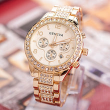 Load image into Gallery viewer, 2020 New Arrivals Women Watches Stainless Steel Exquisite Watch For Women Rhinestone Luxury Casual Quartz Watch Relojes Mujer