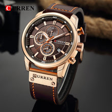Load image into Gallery viewer, CURREN Fashion Date Quartz Men Watches Top Brand Luxury Male Clock Chronograph Sport Mens Wrist Watch Hodinky Relogio Masculino