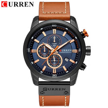 Load image into Gallery viewer, CURREN Fashion Date Quartz Men Watches Top Brand Luxury Male Clock Chronograph Sport Mens Wrist Watch Hodinky Relogio Masculino