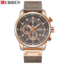 Load image into Gallery viewer, CURREN Fashion Date Quartz Men Watches Top Brand Luxury Male Clock Chronograph Sport Mens Wrist Watch Hodinky Relogio Masculino