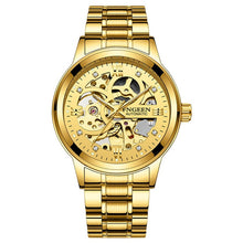 Load image into Gallery viewer, Fashion Brand WINNER Men Mechanical Watch Men Stainless steel Skeleton Hand wind WristwatchRelogio Masculino