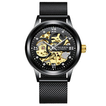 Load image into Gallery viewer, Fashion Brand WINNER Men Mechanical Watch Men Stainless steel Skeleton Hand wind WristwatchRelogio Masculino