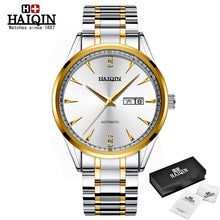 Load image into Gallery viewer, HAIQIN 2020 new mens watches top brand luxury fashion automatic watch men full steel mechanical waterproof clock Reloj hombres