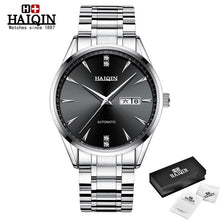 Load image into Gallery viewer, HAIQIN 2020 new mens watches top brand luxury fashion automatic watch men full steel mechanical waterproof clock Reloj hombres