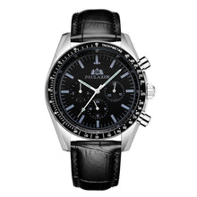 Load image into Gallery viewer, Men Automatic Self Wind Mechanical Luminous Stainless Steel Genuine Blue Coffee Brown Leather Strap Speed Racing Classic Watch