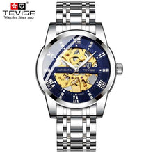 Load image into Gallery viewer, TEVISE Top Luxury Brand Mens Automatic Watches Men Stainless steel Skeleton Mechanical Wristwatch Relogio Masculino
