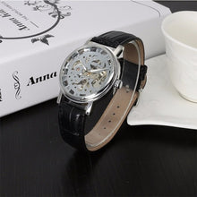Load image into Gallery viewer, WINNER luxury brand Watches men Mechanical leather strap male top watches mens clock Waterproof men Wristwatch relogio masculino
