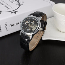 Load image into Gallery viewer, WINNER luxury brand Watches men Mechanical leather strap male top watches mens clock Waterproof men Wristwatch relogio masculino
