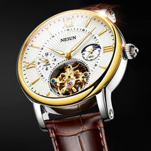 Load image into Gallery viewer, Nesun Original Luxury Brand Men Tourbillon Automatic Mechanical Watch Fashion Sports Leather Watch Switzerland Relogio Masculino
