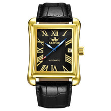 Load image into Gallery viewer, SEWOR Top Brand Luxury Rectangular Men Watches Automatic Mechanical Watch Roman Display Antique Clock Relogio Wrist Watch
