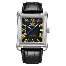 Load image into Gallery viewer, SEWOR Top Brand Luxury Rectangular Men Watches Automatic Mechanical Watch Roman Display Antique Clock Relogio Wrist Watch
