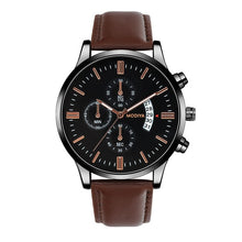 Load image into Gallery viewer, Brand Men Watch Luxury Fashion Calendar Business Watch Casual Leather Strap Quartz Wristwatches Relogio Masculino Hot 2019
