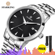Load image into Gallery viewer, STARKING Original Brand Watch Men Automatic Self-wind Stainless Steel 5atm Waterproof Business Men Wrist Watch Timepieces AM0184
