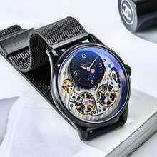 Load image into Gallery viewer, Bestdon Double Tourbillon Watch Men Automatic Mechanical Watches Skeleton Waterproof Switzerland Watch Man Top Luxury Brand 7164
