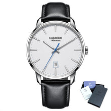 Load image into Gallery viewer, CADISEN watch men top brand luxury automatic watch mechanical watches leather waterproof relogio masculino relojes hombre 2019
