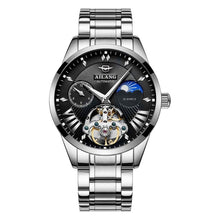 Load image into Gallery viewer, AILANG Quality Tourbillon Men's Watch Men Moon Phase Automatic Swiss Diesel Watches Mechanical Transparent Steampunk Clock
