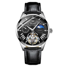 Load image into Gallery viewer, AILANG Quality Tourbillon Men's Watch Men Moon Phase Automatic Swiss Diesel Watches Mechanical Transparent Steampunk Clock
