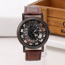 Load image into Gallery viewer, Simple Casual Quartz Watch Luxury Stainless Steel Case Men's Watch Military Sports Hollow Men's Watch Men's Reloj Hombre Y50
