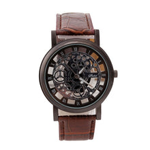 Load image into Gallery viewer, Simple Casual Quartz Watch Luxury Stainless Steel Case Men's Watch Military Sports Hollow Men's Watch Men's Reloj Hombre Y50
