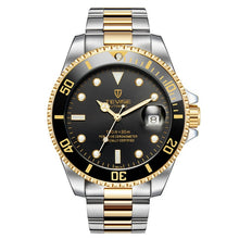 Load image into Gallery viewer, Fashion Brand TEVISE Green Water Ghost Men Stailness steel Automatic Mechanical/Quartz Watch Men Luminous Business Wristwatches
