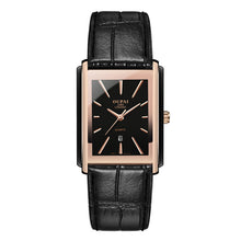 Load image into Gallery viewer, Luxury Ceramic square watches for mens couple clocks black men's quartz wristwatches waterproof man relojes
