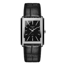 Load image into Gallery viewer, Luxury Ceramic square watches for mens couple clocks black men's quartz wristwatches waterproof man relojes
