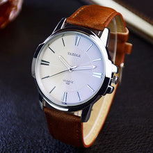 Load image into Gallery viewer, YAZOLE 2019 Fashion Quartz Watch Men Watches Top Brand Luxury Male Clock Business Mens Wrist Watch Hodinky Relogio Masculino
