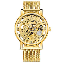 Load image into Gallery viewer, Fashion Brand WINNER Men Mechanical Watch Men Stainless steel Skeleton Hand wind WristwatchRelogio Masculino
