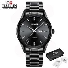 Load image into Gallery viewer, HAIQIN 2020 new mens watches top brand luxury fashion automatic watch men full steel mechanical waterproof clock Reloj hombres

