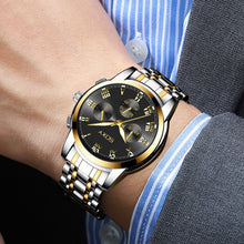 Load image into Gallery viewer, Mens Watches Luxury Brand Roma Num classics Design Men Sports Watches Waterproof Full Steel Quartz Men's Watch Relogio Masculino
