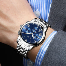 Load image into Gallery viewer, Mens Watches Luxury Brand Roma Num classics Design Men Sports Watches Waterproof Full Steel Quartz Men's Watch Relogio Masculino

