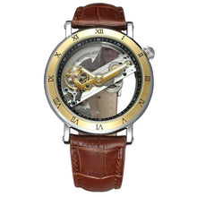 Load image into Gallery viewer, FORSINING Men's Mechanical Watch Men Luxury Skeleton Automatic Watch Self-Wind Clock Sport Wrist Watch Business Wristwatch
