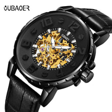 Load image into Gallery viewer, TOP Luxury Brand OUBAOER Fashion Male Automatic Mechanical Watches Men's Sports Military Wrist Watch relogio masculino horloge
