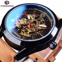 Load image into Gallery viewer, Forsining 2017 Casual Sport Series Waterproof Automatic Men Wrist Watch Top Brand Luxury Mechanical Military Skeleton Watches
